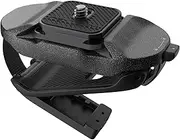 PGYTECH Beetle Camera Clip V2 with Plate, Quick Release Camera Backpack Clip, Arca-Swiss Compatible, SnapLock System for Sony/Nikon/Fuji/DSLR/Mirrorless Cameras, Instant Mounting & Hands-Free Shooting