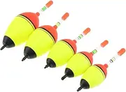 OriGlam 5pcs EVA Foam Floats Fishing Bobbers, Fishing Floats Fishing Bobbers, Bobbers Fishing Floats Set 15g 20g 30g 40g 50g for Crappie Pike Perch Carp Bass