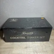 NEW IN BOX 15 Piece KITESSENSU Cocktail Shaker Set Bartender Kit