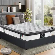 [Royal Sleep] Single Euro Top Memory Foam Mattress, 100% Latex -