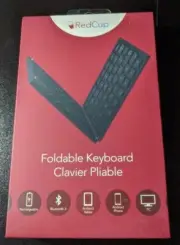 New Foldable Bluetooth Keyboard/List $60/Sale $27.50/SEE PhotosSealed/New