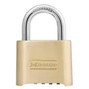 MASTER LOCK 50mm Brass Combination Padlock 175DAU