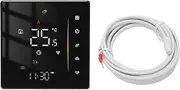 Smart Thermostat WiFi Programmable Temperature Controller APP Control Thermostat for Electric Floor Heating Black 95 240VAC