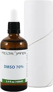 70% DMSO - Pharmaceutical Grade, Dimethyl sulfoxide Liquid (3.4 Oz - 100ml), High Purity, Heiltropfen DMSO Liquid 70/30