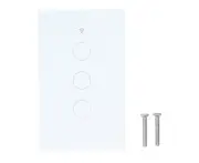 Intelligent Light Touch Switch Remote Control 3 Gang American Type Remote Switch For Tuya Zigbee 100?240V