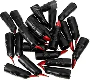 PHENOFICE 24Pcs Black Fake Finger Nails for Halloween Witch Costume Props for Zombie and Ghost Dress Up Scary Prank Accessories for Costume Parties and Masquerades