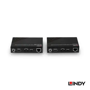 LINDY 林帝 HDMI2.0 & USB CAT.6 KVM延長器, 100M (39382)