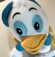 RETIRED The Disney Store Mini Bean Bag DEWEY Donald Duck Beanie Plush Toy NWT