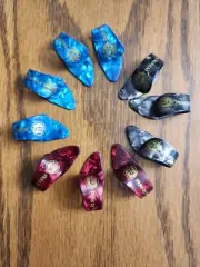 10 Pack Picks by the Pound Celluloid Thumb Picks