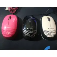 在飛比找蝦皮購物優惠-質感 耐用 logitech 羅技 有線光學USB滑鼠 M1