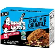 Dave s Killer Bread Organic Trail Mix Crumble Bar, 1.75 Ounce, 12 Per Box, 4