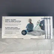Lunderg Early Alert Bed Alarm System w/ Wireless Sensor Pad and Monitor Open Box