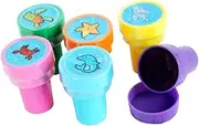 Totority Scatchbook 6 Pcs Scrapbooking Book Scrapbooks Sea Creatures Scapbook Scrapbook Book Sea Animals Stationery Creative Stamps Lifelike Stamps Self Inking Stamps Seal Die Child