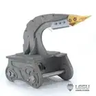 Metal Curved Ripper Scarifier for 1/14 LESU C374 RC Hydraulic Excavator