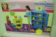 #3215 NRFB Mattel Barbie Chic Shoe Store Playset