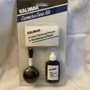 VINTAGE KALIMAR ELECTRONIC CLEANING CAMERA CARE KIT Brush Fluid Tissue Booklet