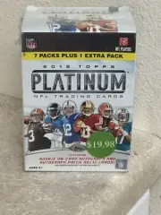 2012 Topps Platinum Football Blaster Box