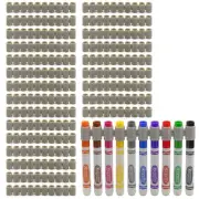 Marker Holders; Silicone Marker Gripper Organizer for Broad Tip Markers