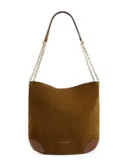 Gerard Darel Charlotte Leather Hobo Bag