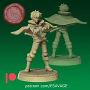 Kazuma Fantasy Miniature DnD Tabletop RPGs RolePlay TTRPG Pathfinder