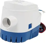 Bilge Pump Boat Submersible 12V Easy to Install Parts Heavy Duty Marine Pump Boat Bilge Water Pump for Water Tank Boat Yacht