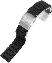 [NVGVCMLBAA] Fit For Luminox Integrated Carbon Fiber Plastic Steel Watch Strap 3051 Watch Bracelet Men and Women 23mm Accessories