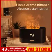 3D Flame Light USB Air Humidifier Essential Oil Diffuser Bedroom Mist Home relax