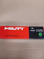 HILTI #50351 Cal .27 short 6.8/11 M10 Green Shots 100 count x2 - NEW