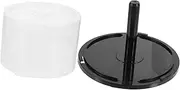 2Pcs Dvd Storage Bucket CD Holder Containers for Discs Durable and Practical Design for Easy Organization and Accessibility for Use