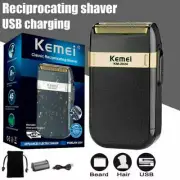 Kemei-2024 Electric Shaver Trimmer Razor Rechargeable Hair Beard Shaving Machine