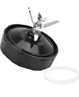 7 Fin Extractor Bottom Blade Replacement Fit For Nutri Ninja Blender Juicer