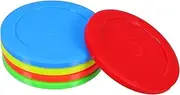 VANZACK 5pcs Soft Hockey Pucks for Table Hockey Compact Replacement Pucks Fun for Home Office Entertainment Venues Exciting Leisure Game for Friends