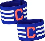 BESPORTBLE Captain Bands Soccer Reusable Sports Armbands for Team Leaders Flexible Polyester Material