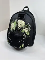 Loungefly Hocus Pocus Sanderson Sisters & Binx Glow In The Dark Mini Backpack