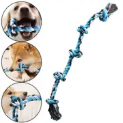 Extra Dog Rope Toys 5 Knot Rope Toys for Large Dogs Teeth Cleaning Tug of War