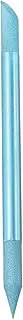 sourcing map Glass Cuticle Pusher Tool Dual Ended Crystal Glass Cuticle Remover Manicure Stick for Nail Care Shaper Cuticle Filing, Gray Blue