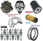 Tune Up Kit Filters Cap Wire Plugs For OLDSMOBILE CUTLASS CALAIS 4.3L; GAS 1979