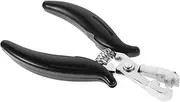 Baluue Hair Extension Pliers Stainless Steel Microlink Bead Remover for Easy Extension Glue Removal for Professional Personal Use Styling Tool