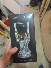 Game Of Thrones Dragon Claw Goblet Drinking Glass House of the Dragon Chalice 9”