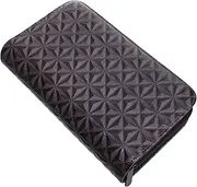 FRCOLOR Leather Salon Scissor Pouch Hair Cutting Tool Organizer Bag for Hairstylists