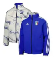 Adidas Italy FIGC Anthem Reversible Full Zip Jacket Women’s Size XS HT3472 NWT
