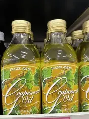 2 Pack TRADER JOE'S GRAPE SEED OIL ITALY 17 FL OZ EACH HEALTHY HIGH BURN POINT