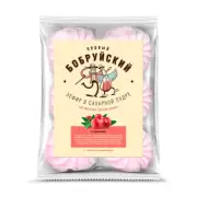 Zefir Russian Style Marshmellow Cranberry, Зефир Бобруйский с Клюквой 250G