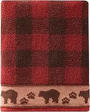 SKL Home Sundance Bath Towel, Red