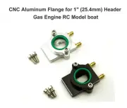 Alloy Water Cool 1" (25.4mm) Flange for 26-32CC Zenoah Gas Engine RC Model Boat