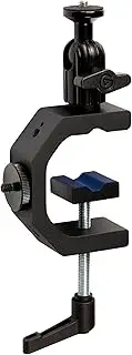 Elgato Heavy Clamp – Professional Mount with Ball Head and 4X 1/4 inch Holes, Ultra Secure and Durable, Mount on Desks, Shelves, Poles, Perfect for Cameras, Lights, Flash, and More (21AAQ9901)