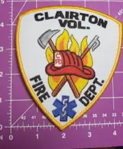Clairton Pennsylvania Volunteer Fire Department shoulder patch