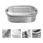 650 ML Stainless Steel Lunch Box Container Bento Lunchbox Student