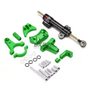 For Kawasaki Ninja400 2018-2023 Short Fiber Carbon Steering Damper Mounting Kit
