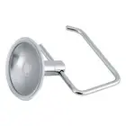 Stainless Steel Bathroom Toilet Suction Cup Paper Roll Holder Bar WallMounted